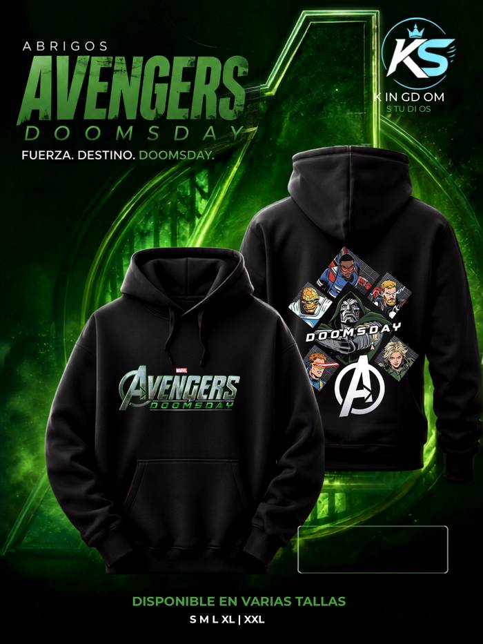 Sudadera Avengers Doomsday personalizada, foto 1