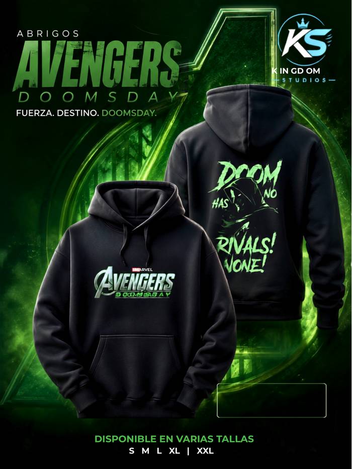 Sudadera Avengers Doomsday personalizada, foto 6